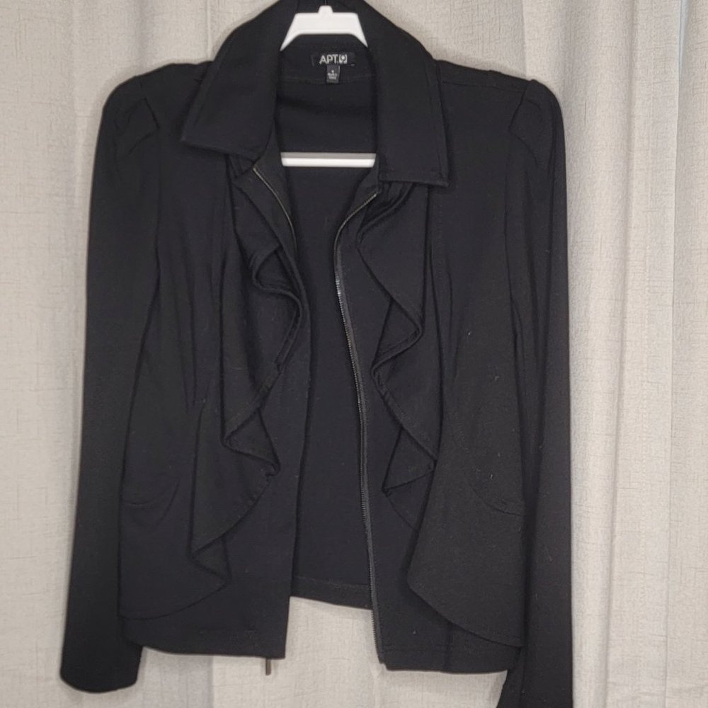 Apt9 Dressy zip-up Jacket Size SMALL